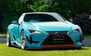 Lexus LC500 Semi-Gulf by Wald 2018 года
